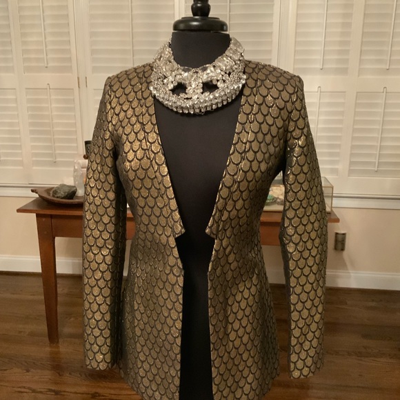 Glam/Rocker Chic/Black Tie/ Blazer Small - Picture 7 of 12